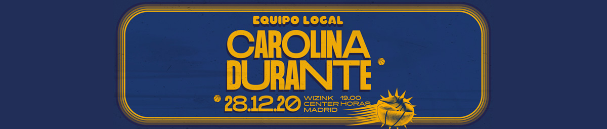 Entradas conciertos carolina durante
