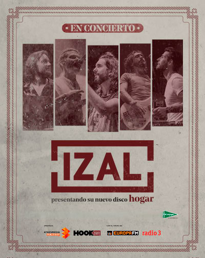 Concierto IZAL en Barcelona