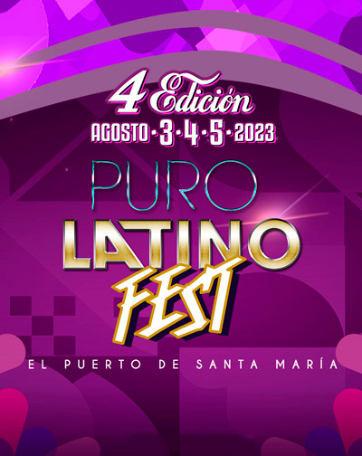 Concierto Puro Latino Fest Puerto de Santa Maria 2023 en Cádiz