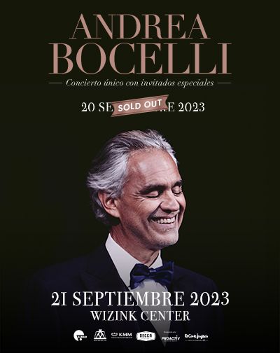 Concierto Andrea Bocelli en Madrid