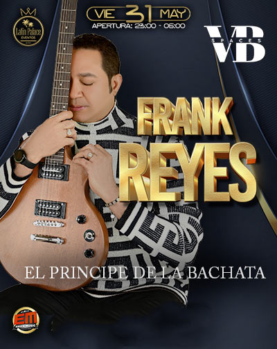 Frank Reyes concert in Alicante