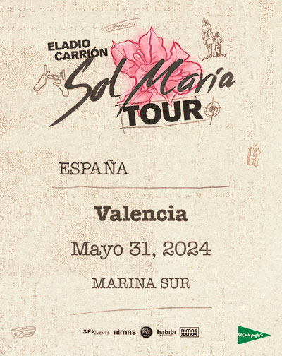 Eladio Carrión - Sol María Tour