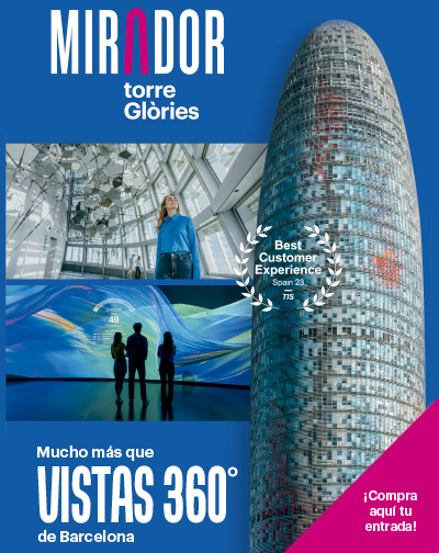 Entradas Mirador torre Glòries en Barcelona