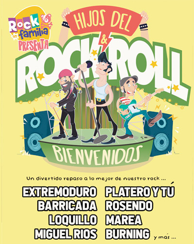 Concierto Hijos del Rock and Roll en Madrid