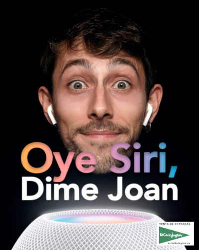 Oye Siri, dime Joan en Madrid