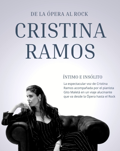 Concierto CRISTINA RAMOS, de la Ópera al Rock en Madrid