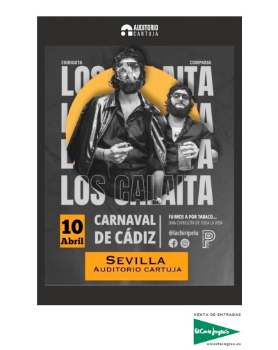 Entradas Agrupación Los Calaitas en Sevilla
