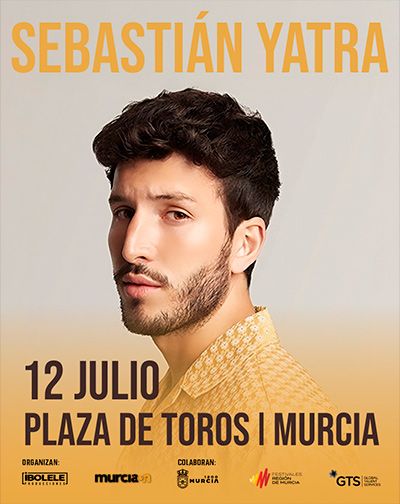 Concierto Festival Murcia On: Sebastián Yatra en Murcia
