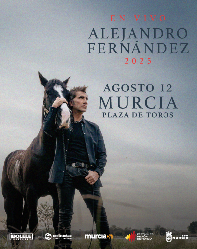 Concierto Festival Murcia On: Alejandro Fernández en Murcia