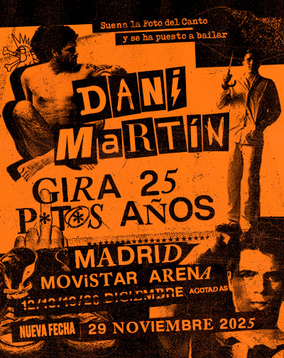 Concierto Dani Martín - Gira 25 P*t*s Años en Madrid