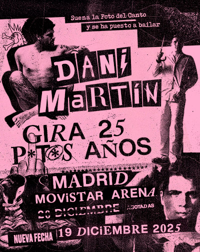 Concierto Dani Martín - Gira 25 P*t*s Años en Madrid
