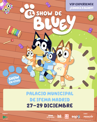 Entradas El Show de Bluey en Madrid