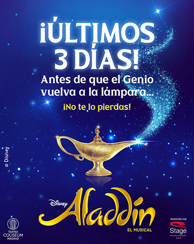 Aladdín, el musical en Madrid