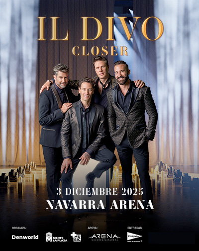 Concierto Concierto de Il Divo Closer en Pamplona en Navarra