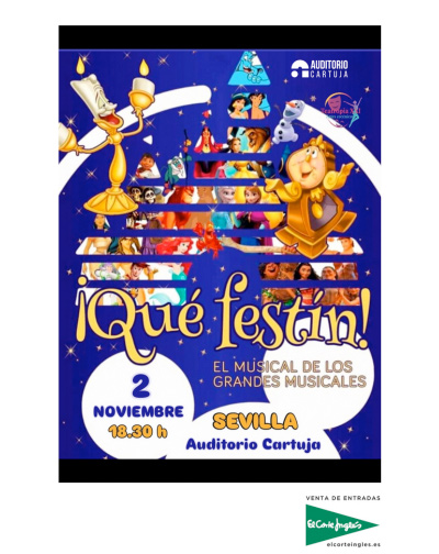 Que Festín, El Musical De Los Grandes Musicales en Sevilla