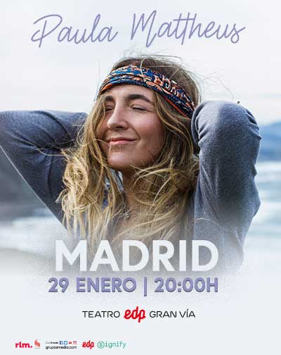 Concierto Paula Mattheus en concierto en Madrid